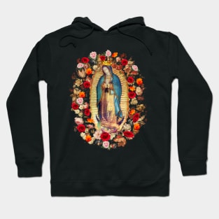 Our Lady of Guadalupe Mexican Virgin Mary Mexico Catholic Saint Hoodie